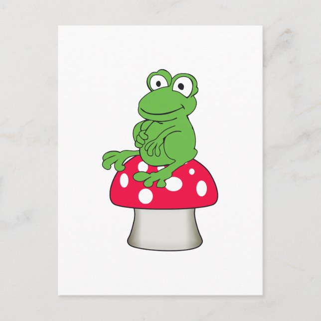CARTÃO POSTAL SAPO NO TOADSTOOL (Frente)