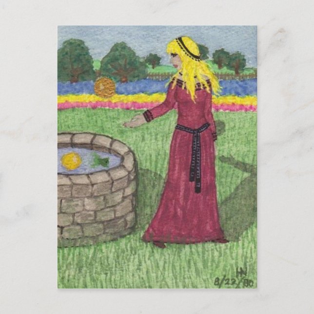 Cartão Postal Sapo Prince (Frente)