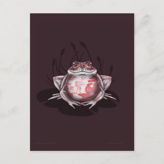 Cartão Postal Sapo Red Willow Bull