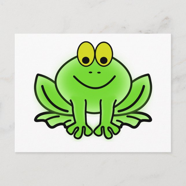 Cartão Postal Sapo Verde (Frente)