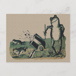 Cartão Postal Sapo Vintage