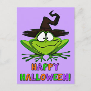 CARTÃO POSTAL SAPO WITCH