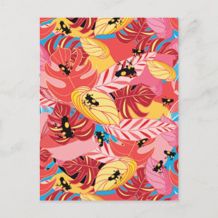 Cartão Postal Sapos da selva