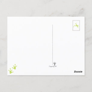 Cartão Postal Sapos que ribam a personalidade