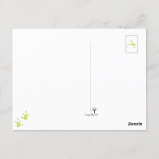 Cartão Postal Sapos que ribam a personalidade