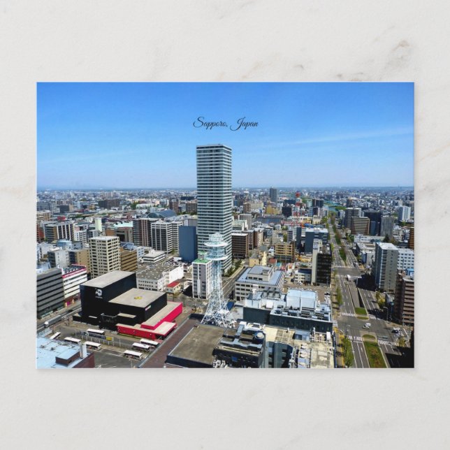 Cartão Postal Sapporo, Japão (Frente)
