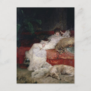 Cartão Postal Sarah Bernhardt 1876