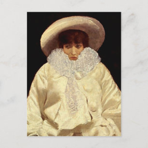 Cartão Postal “Sarah Bernhardt como Pierrot” por Giuseppe De Nit