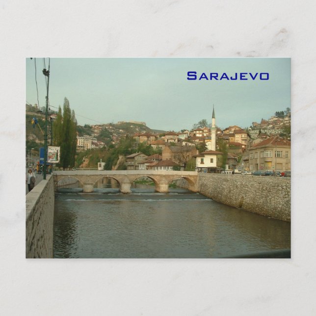 Cartão Postal Sarajevo (Frente)