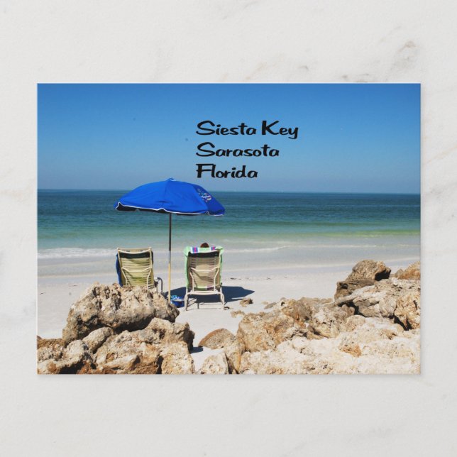 Cartão Postal Sarasota Flórida (Frente)