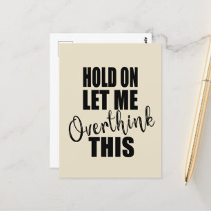 Cartão Postal Sarcástico engraçado diz citações famosas