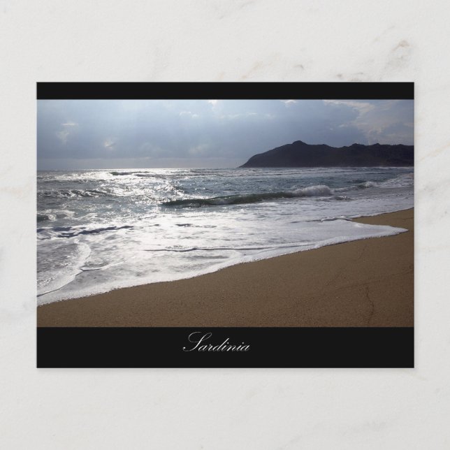 Cartão Postal Sardenha (Frente)