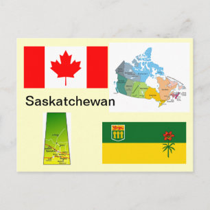 Cartão Postal Saskatchewan Canada