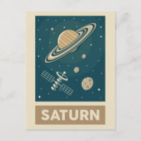 Satélite Saturn Retro Galaxy