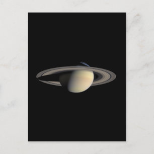 Cartão Postal Saturn Planet lindos anéis NASA