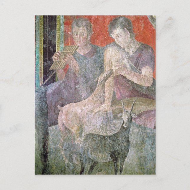 Cartão Postal Satyr e Nymph (Frente)