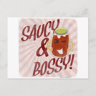 Cartão Postal Saucy e Bossy