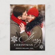 Saudação de Foto de Natal Moderno