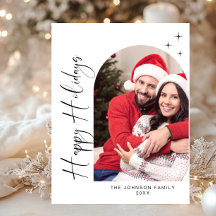 Saudação de Natal de Férias Simplesmente Elegante