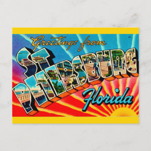 Cartão Postal Saudação de São Petersburgo
