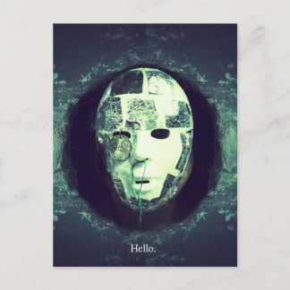 Cartão Postal Saudação Fragmentada