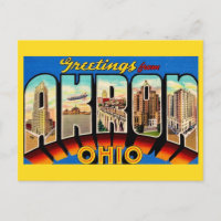 Saudação Retro Akron Ohio