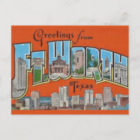 Saudação Vintage Fort Worth TX 