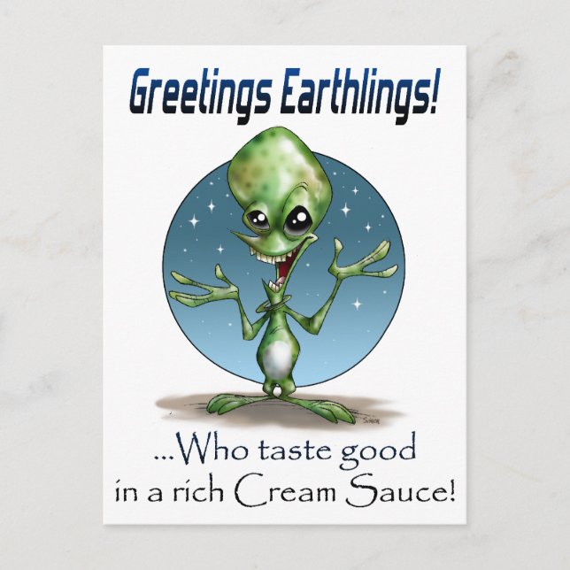 Cartão Postal Saudações! (Frente)