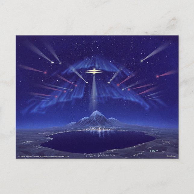 Cartão Postal Saudações (Frente)