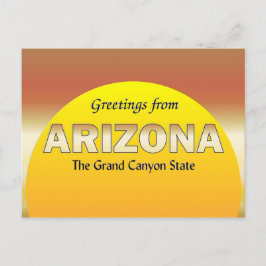 Cartão Postal Saudações da Arizona