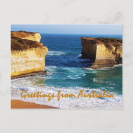 Cartão Postal Saudações da Austrália
