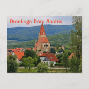 Cartão Postal Saudações da Áustria, Weissenkirchen