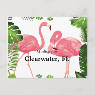 Cartão Postal Saudações da Clearwater, FL