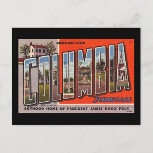 Cartão Postal Saudações da Colômbia