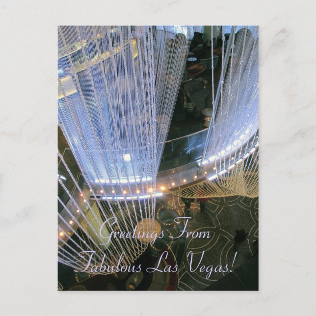 Cartão Postal Saudações Da Fabulosa Las Vegas! (Frente)