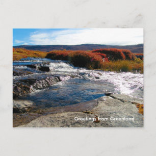 Cartão Postal Saudações da Gronelândia 17