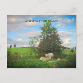Cartão Postal Saudações da Irish Photoshop
