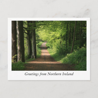 Cartão Postal Saudações da Irlanda Norte