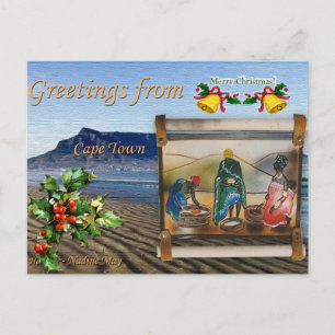 Cartão Postal Saudações da nossa nação arco-íris