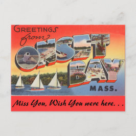 Cartão Postal Saudações da Onset Bay