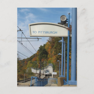 Cartão Postal Saudações da Pensilvânia de Pittsburgh