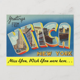 Cartão Postal Saudações da Utica