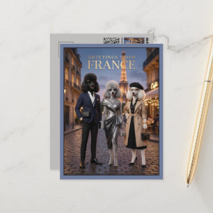 Cartão Postal Saudações da Viagem Paris