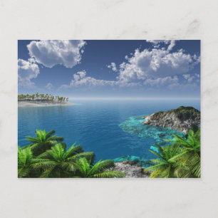 Cartão Postal Saudações Das Ilhas