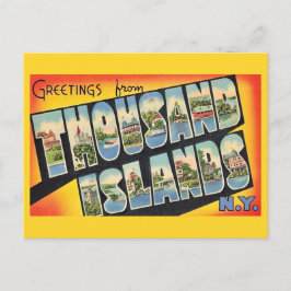 Cartão Postal Saudações das Mil Ilhas