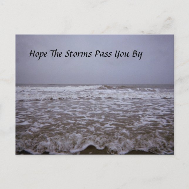 Cartão Postal Saudações das Seashores Oak Island (Frente)