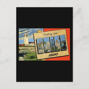Cartão Postal Saudações de Boise Idaho