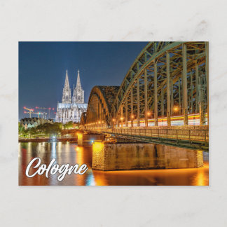 Cartão Postal Saudações De Colônia, Alemanha