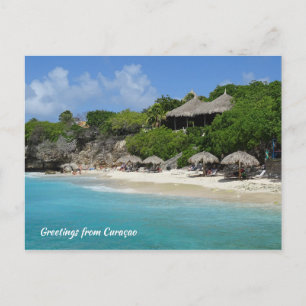 Cartão Postal Saudações de Curaçao (personalizável)