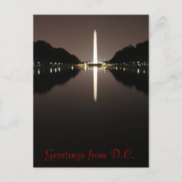 Cartão Postal Saudações de D.C.